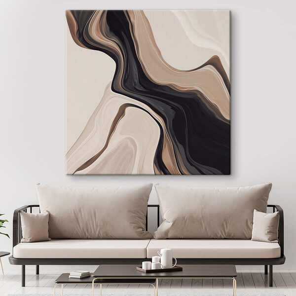 Des couches fluides de neutres doux. Des couches fluides de neutres doux.