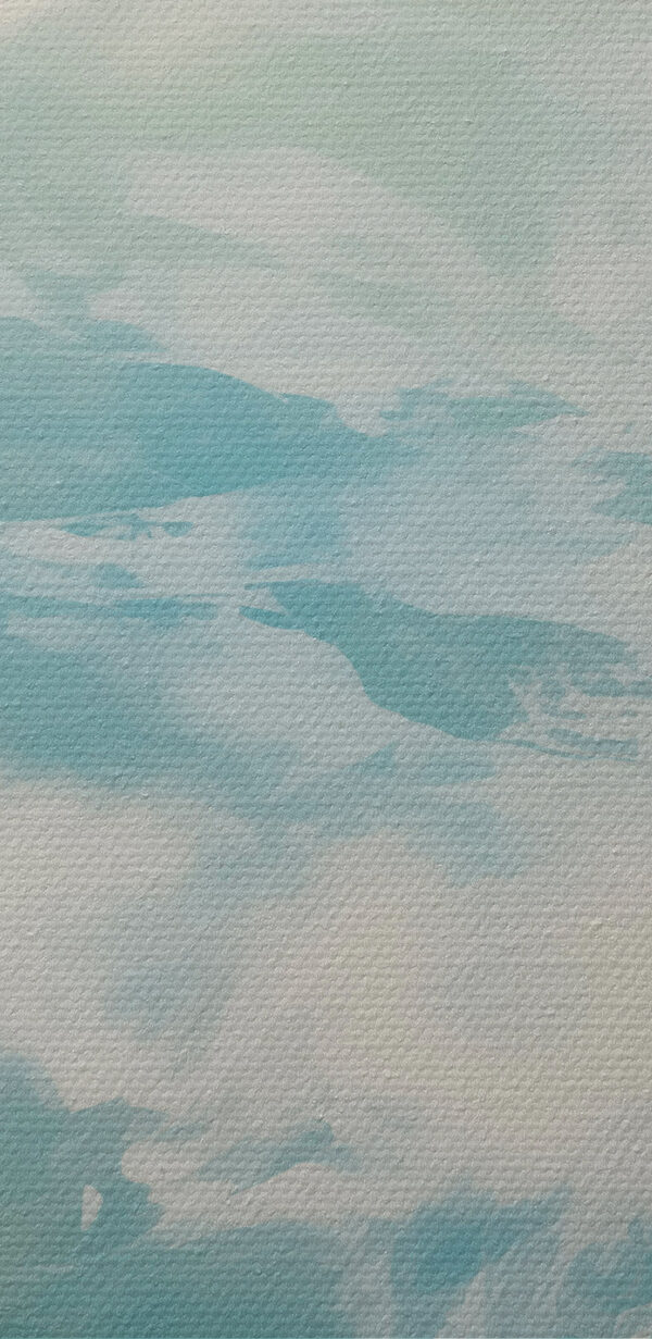 De douces vagues dansent sur des eaux tranquilles De douces vagues dansent sur des eaux tranquilles