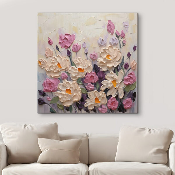 Peinture de fleurs et de feuilles Peinture de fleurs et de feuilles