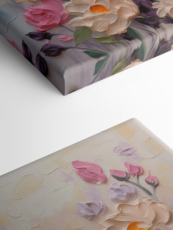 Peinture de fleurs et de feuilles Peinture de fleurs et de feuilles