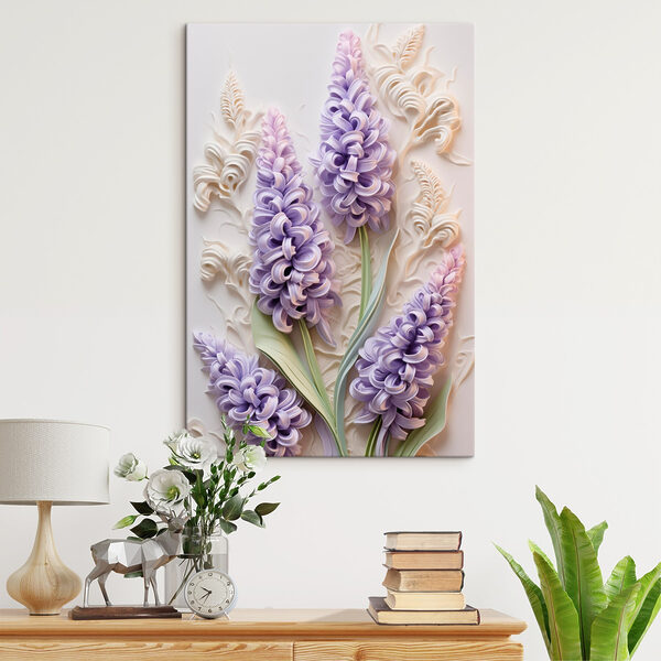Groupe de fleurs violettes Groupe de fleurs violettes