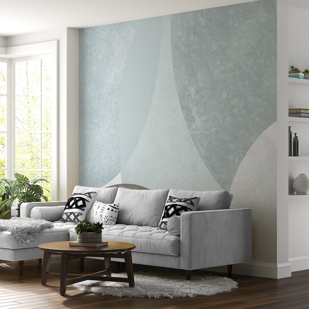 Abstract shapes in soft colors Abstract shapes in soft colors