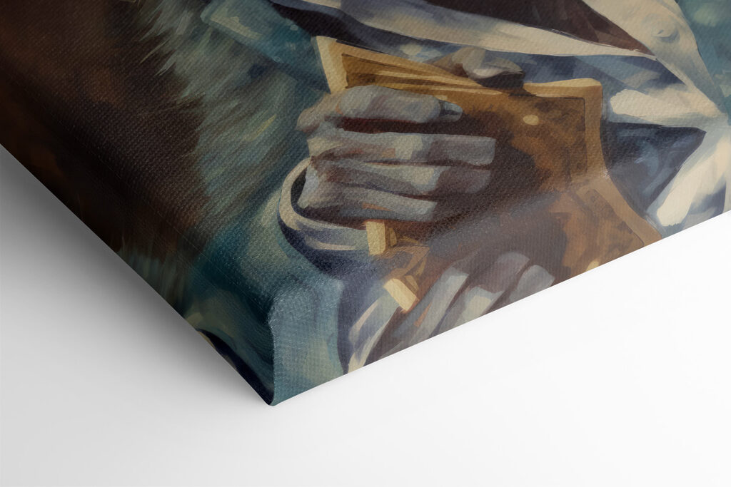 A monkey wearing sunglasses and a suit