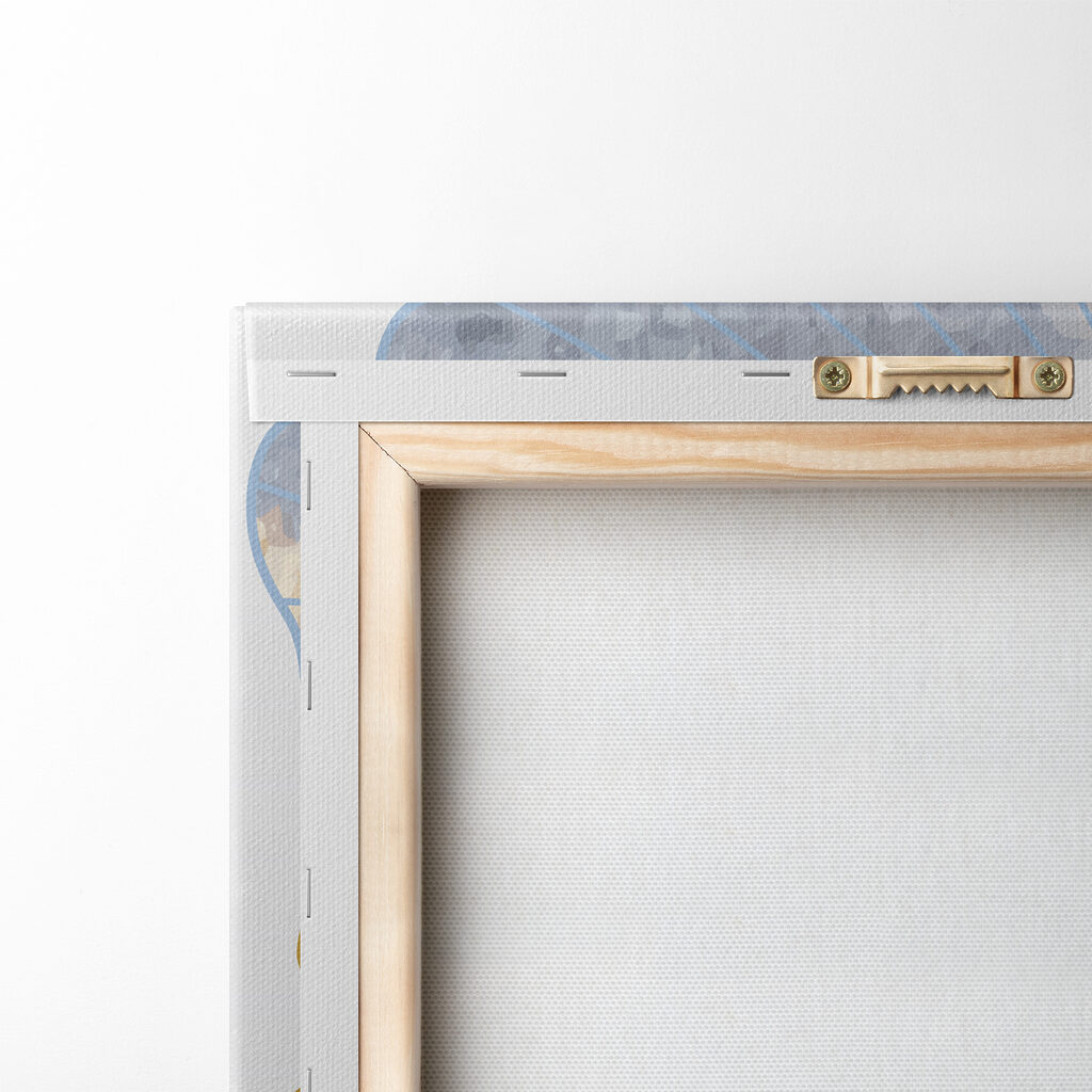 A close up of a design