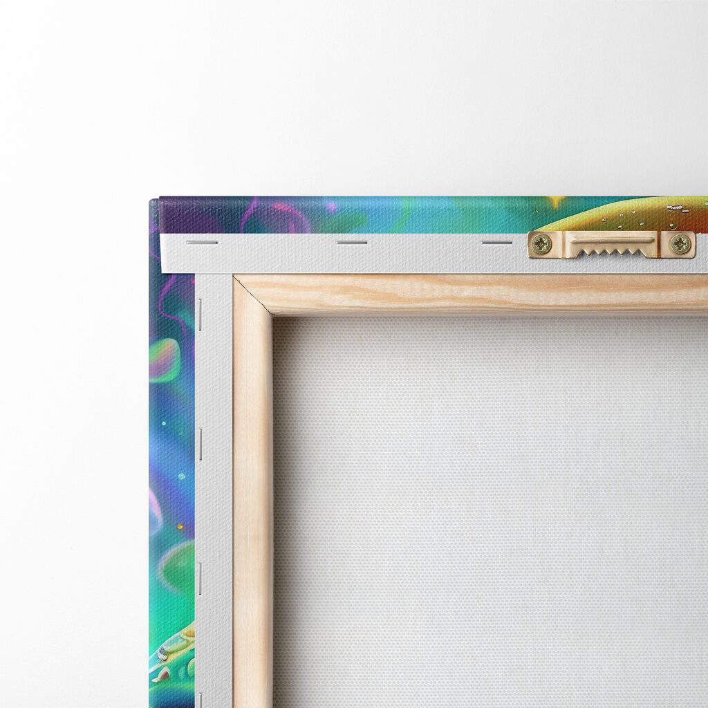 A group of colorful mushrooms A group of colorful mushrooms