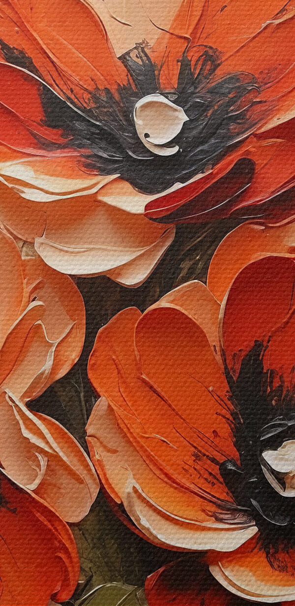 Peinture de fleurs dans un vase Peinture de fleurs dans un vase