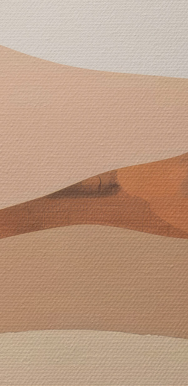 Peinture d'un paysage désertique Peinture d'un paysage désertique