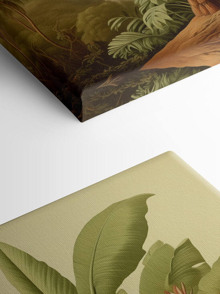 Large plant with flowers and leaves