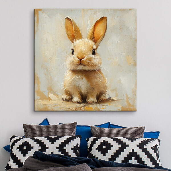 Gros plan sur un lapin Gros plan sur un lapin