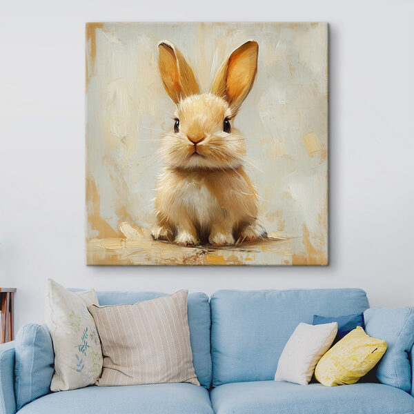 Gros plan sur un lapin Gros plan sur un lapin