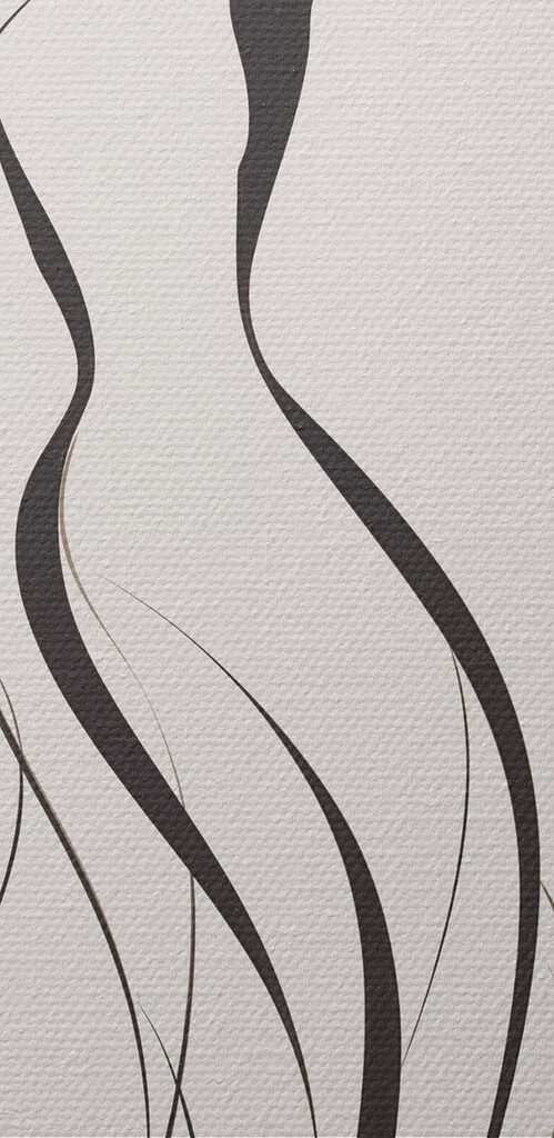 Black and white drawing of a woman