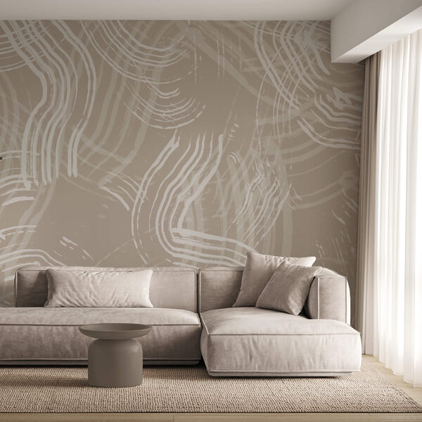 Lignes blanches sur fond beige Lignes blanches sur fond beige