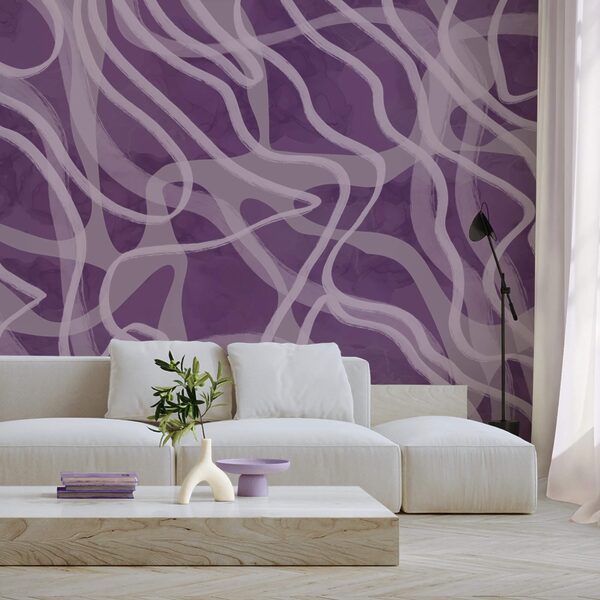 Motif violet et blanc Motif violet et blanc