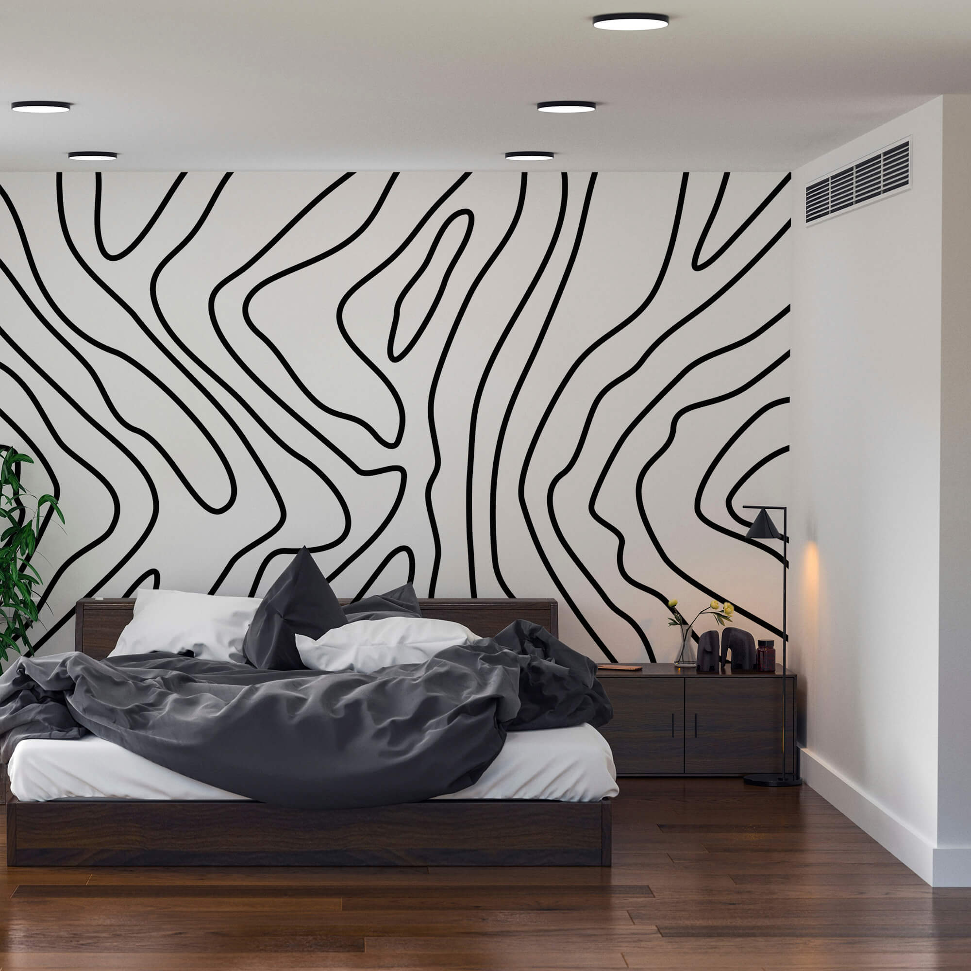 Motif noir et blanc Motif noir et blanc