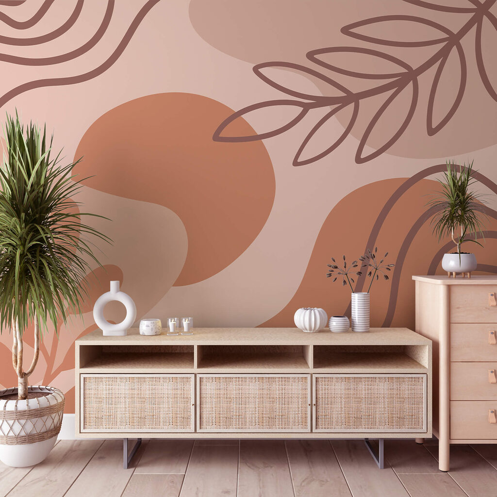 Formes abstraites dans des tons terreux Formes abstraites dans des tons terreux