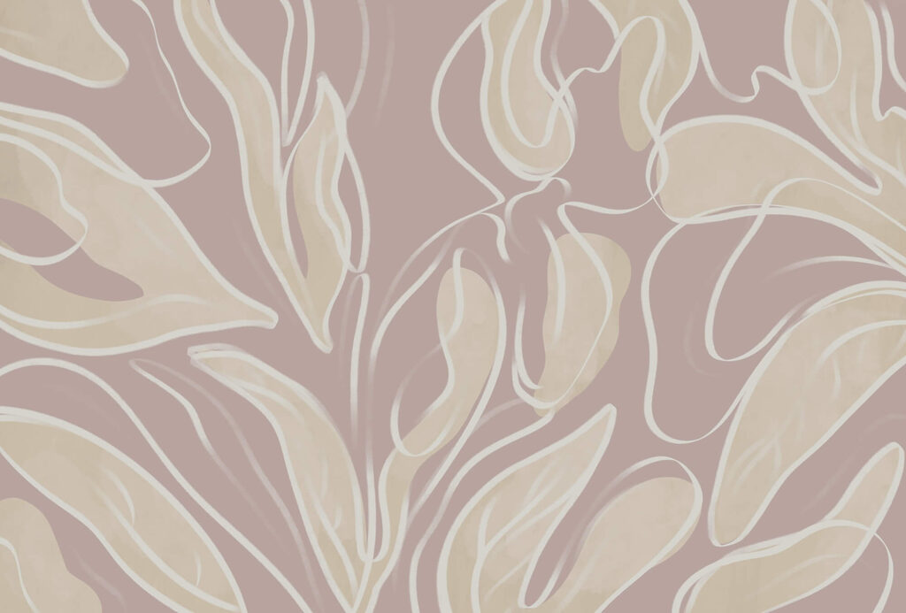 Motif de feuilles inspiré de la nature. Motif de feuilles inspiré de la nature.