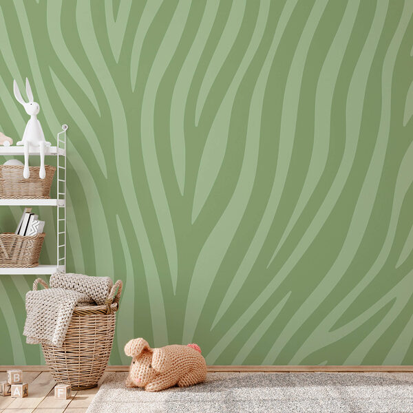 Imprimé zébré vert et blanc Imprimé zébré vert et blanc