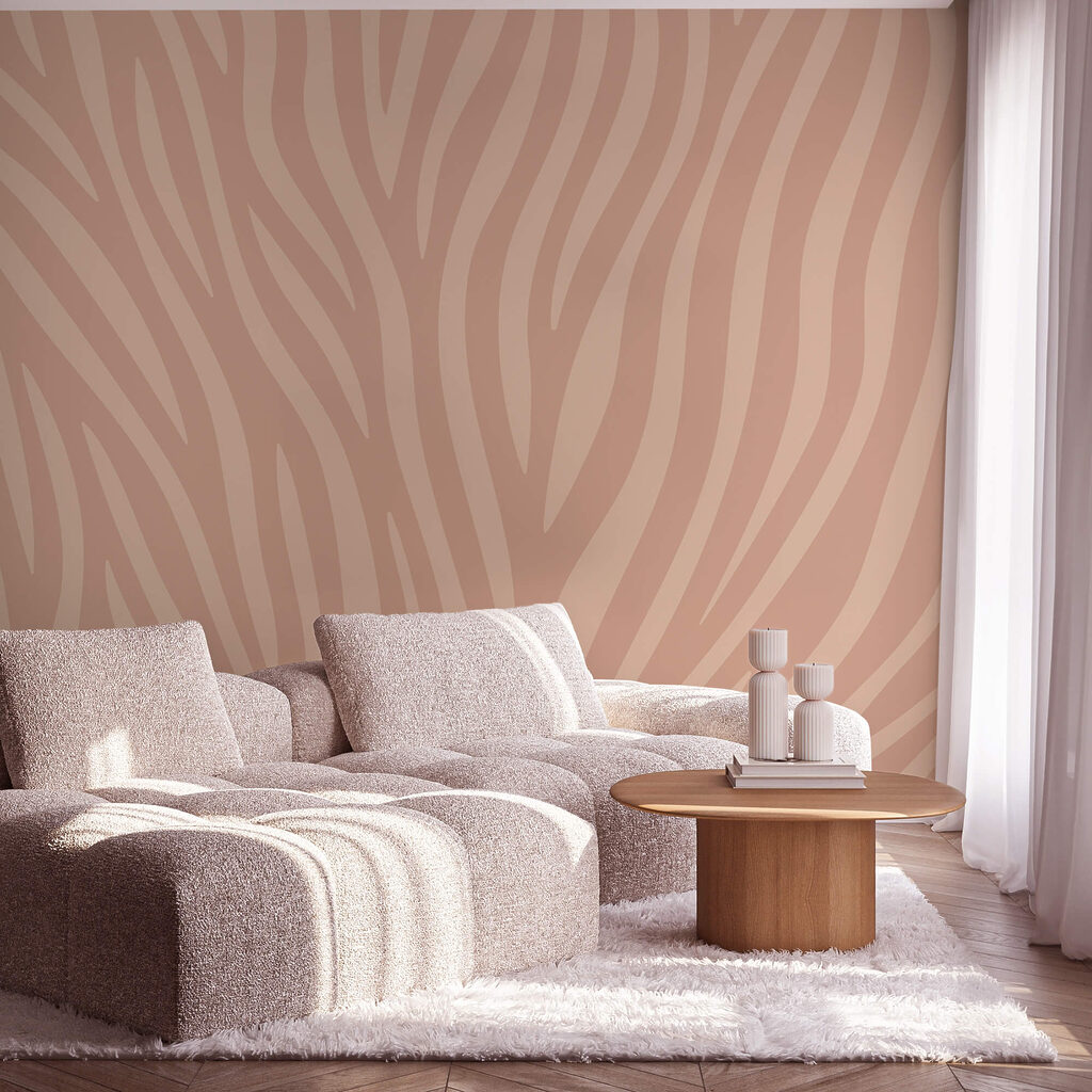 Des lignes fluides dans des teintes douces