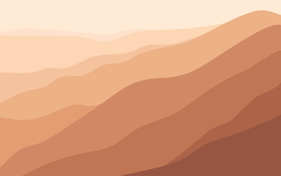 Papier peint Collines de sable brun et blanc – Image 3