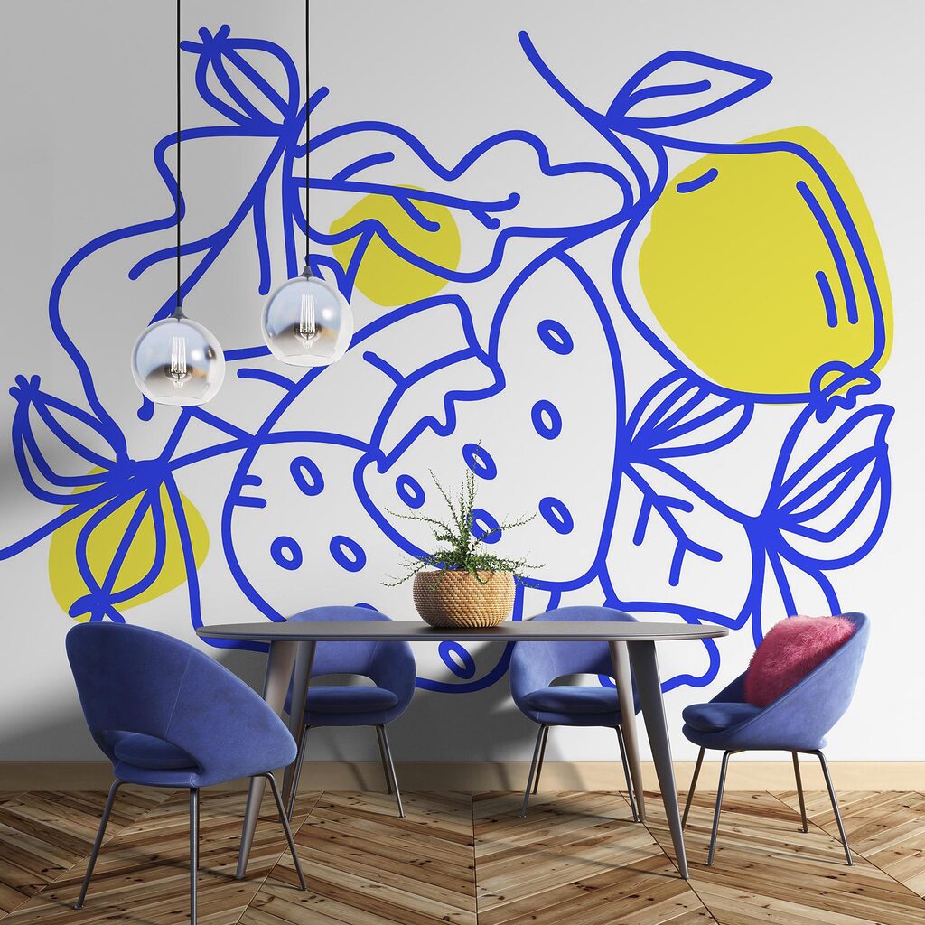 Dessin de fruits et de feuilles Dessin de fruits et de feuilles