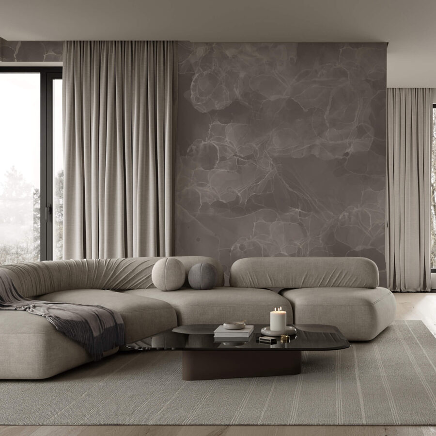 Fond gris et blanc