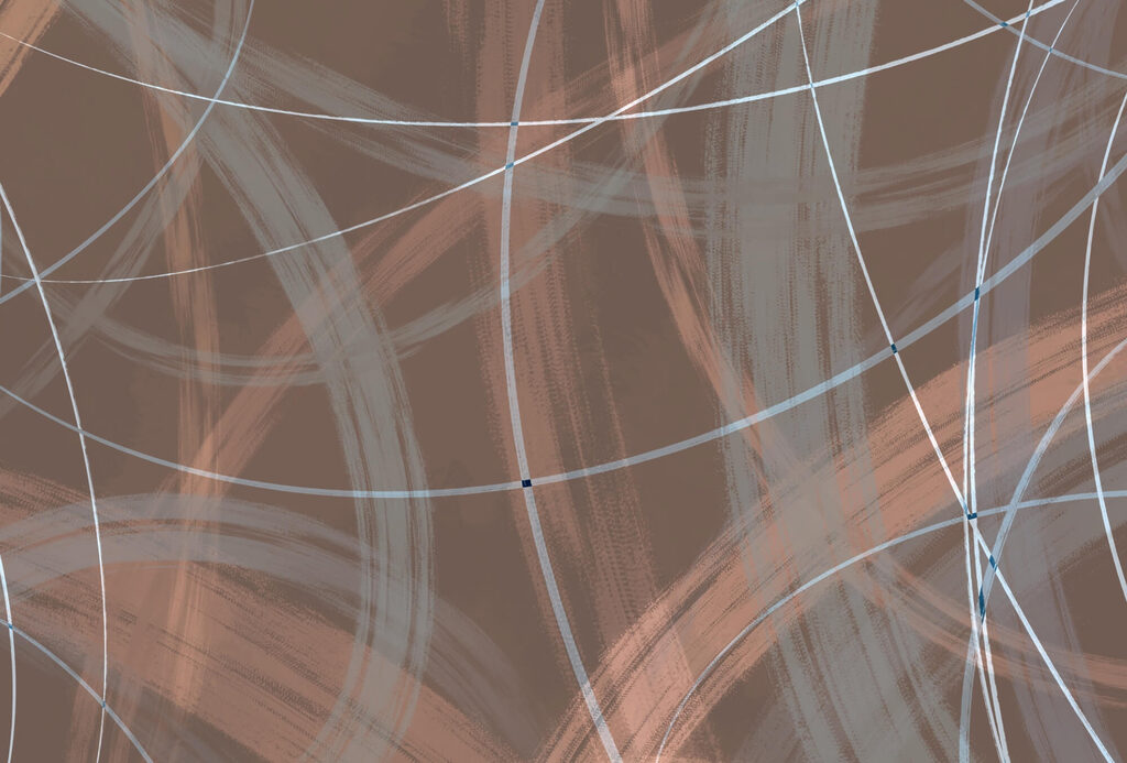 Fond brun et blanc avec des lignes et des cercles Fond brun et blanc avec des lignes et des cercles