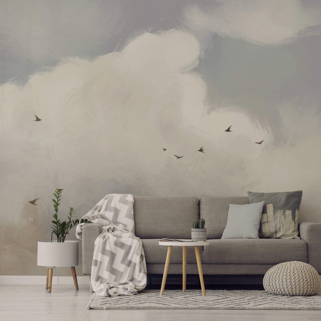 Oiseaux volant dans le ciel Oiseaux volant dans le ciel