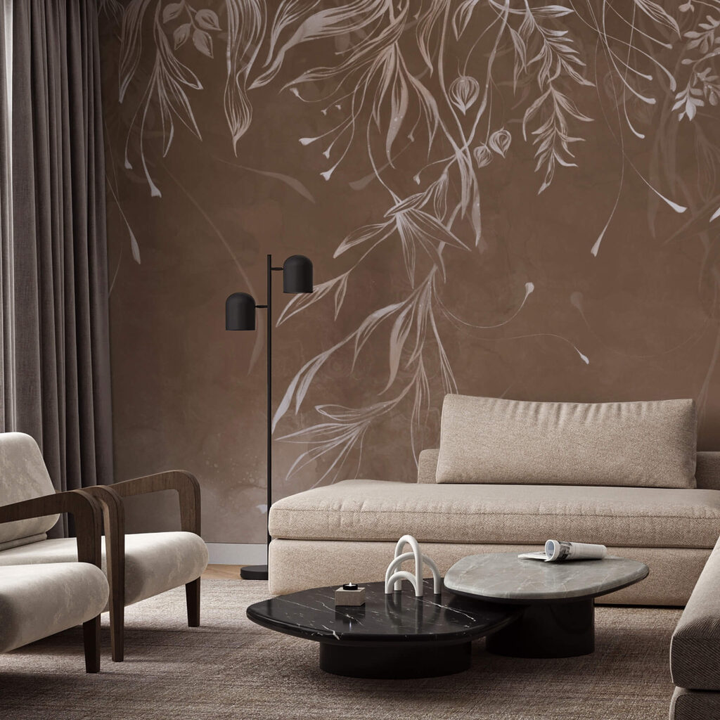 Des motifs délicats dans des tons doux Des motifs délicats dans des tons doux