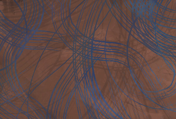 Fond brun et bleu avec des lignes Fond brun et bleu avec des lignes