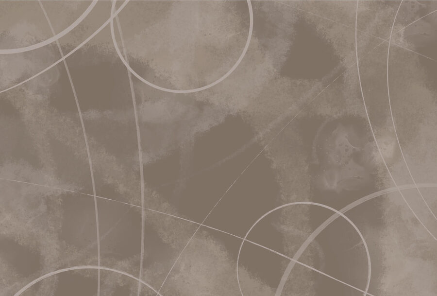 Papier peint Fond brun avec lignes et cercles blancs – Image 4