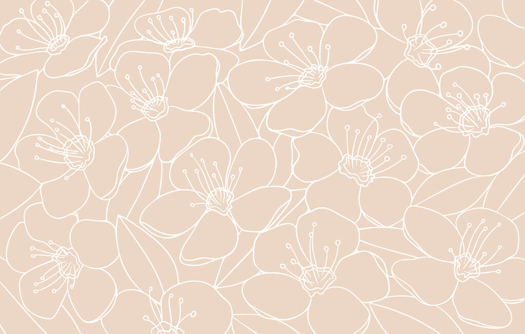 Motif de fleurs et de feuilles Motif de fleurs et de feuilles