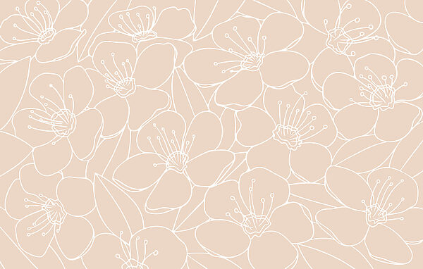 Motif de fleurs et de feuilles Motif de fleurs et de feuilles