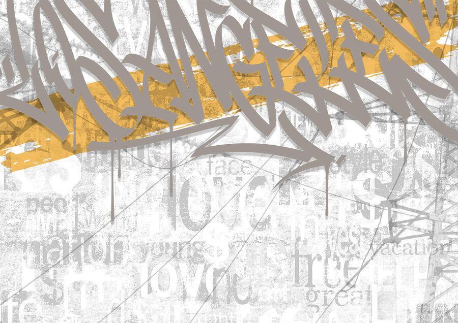 Papier peint Graffiti sur un mur – Image 4
