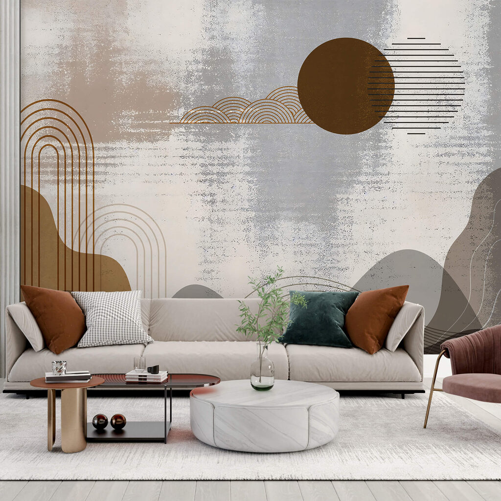 Peinture d'un paysage