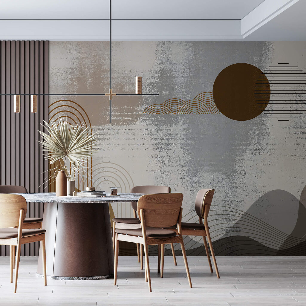 Peinture d'un paysage