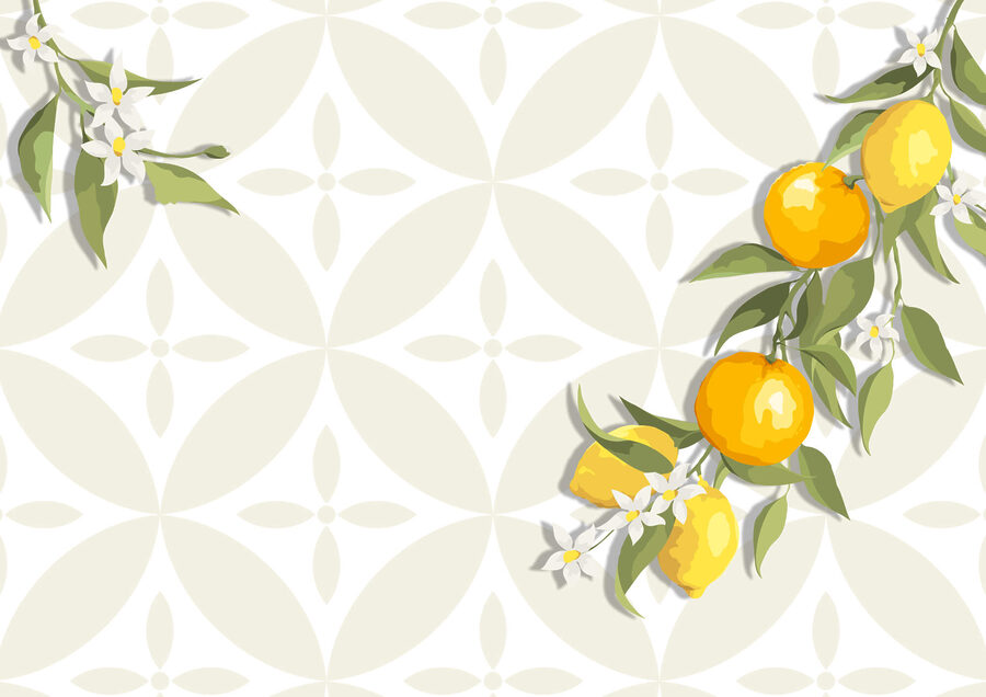 Fruit jaune sur une branche