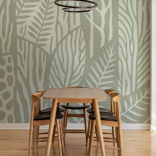 Papier peint Motif de feuilles et de branches (UGS : t00127) Papier peint Papier peint Motif de feuilles et de branches (UGS : t00127)