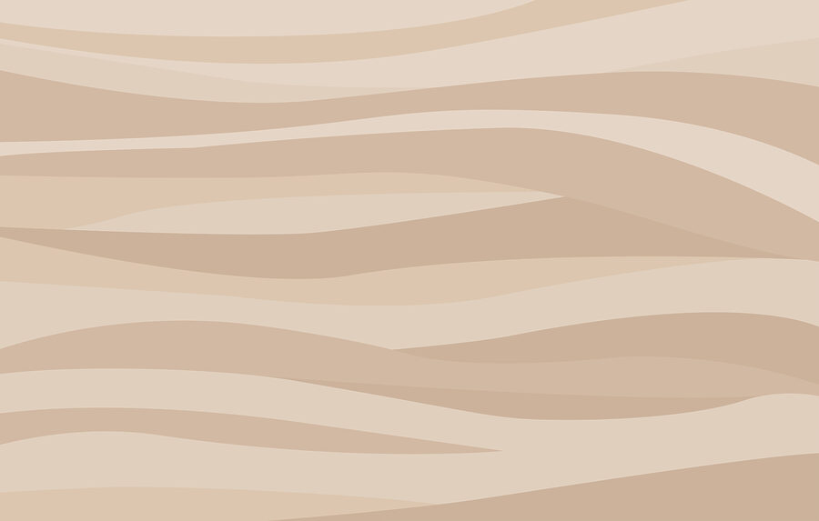 Motif ondulé marron et blanc