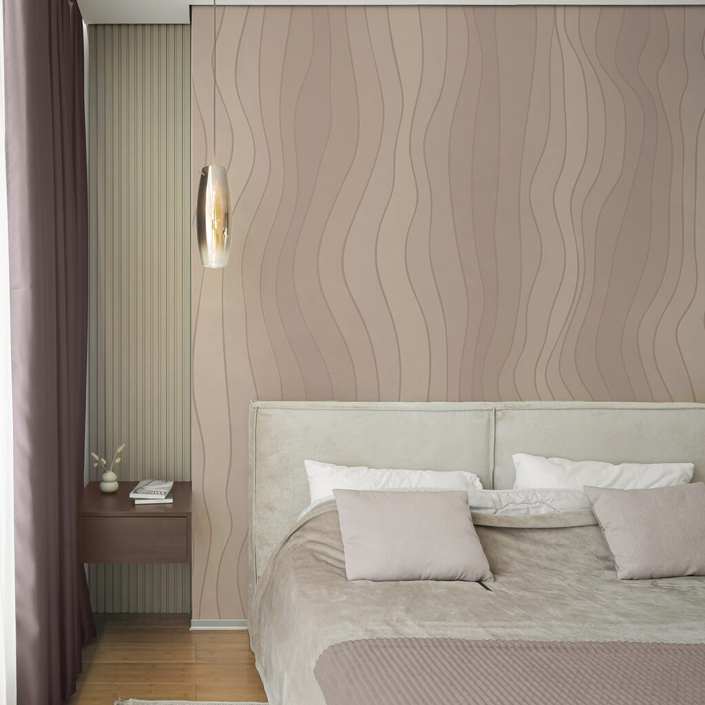 Des courbes douces et fluides dans des teintes tendres Des courbes douces et fluides dans des teintes tendres