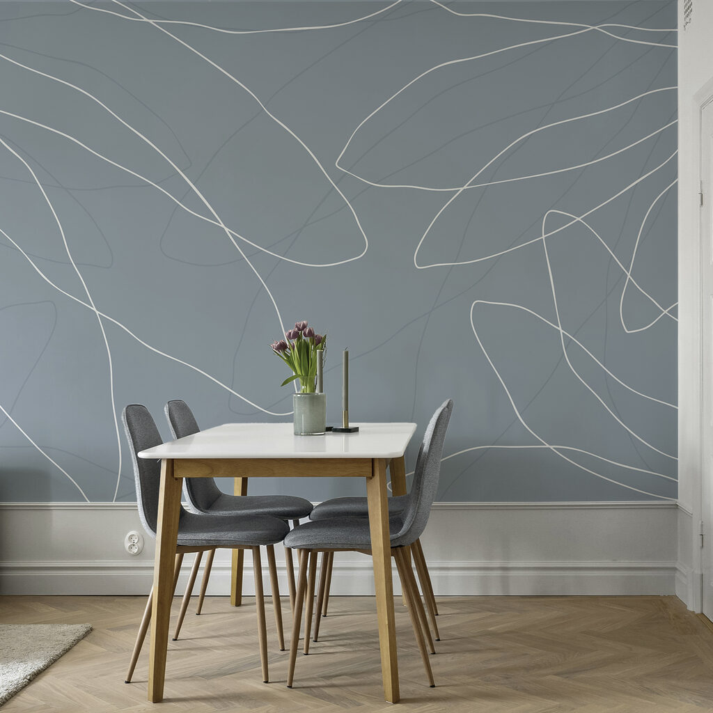 Fond bleu avec lignes blanches Fond bleu avec lignes blanches