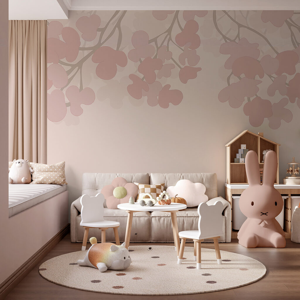 Fleurs roses sur fond blanc Fleurs roses sur fond blanc