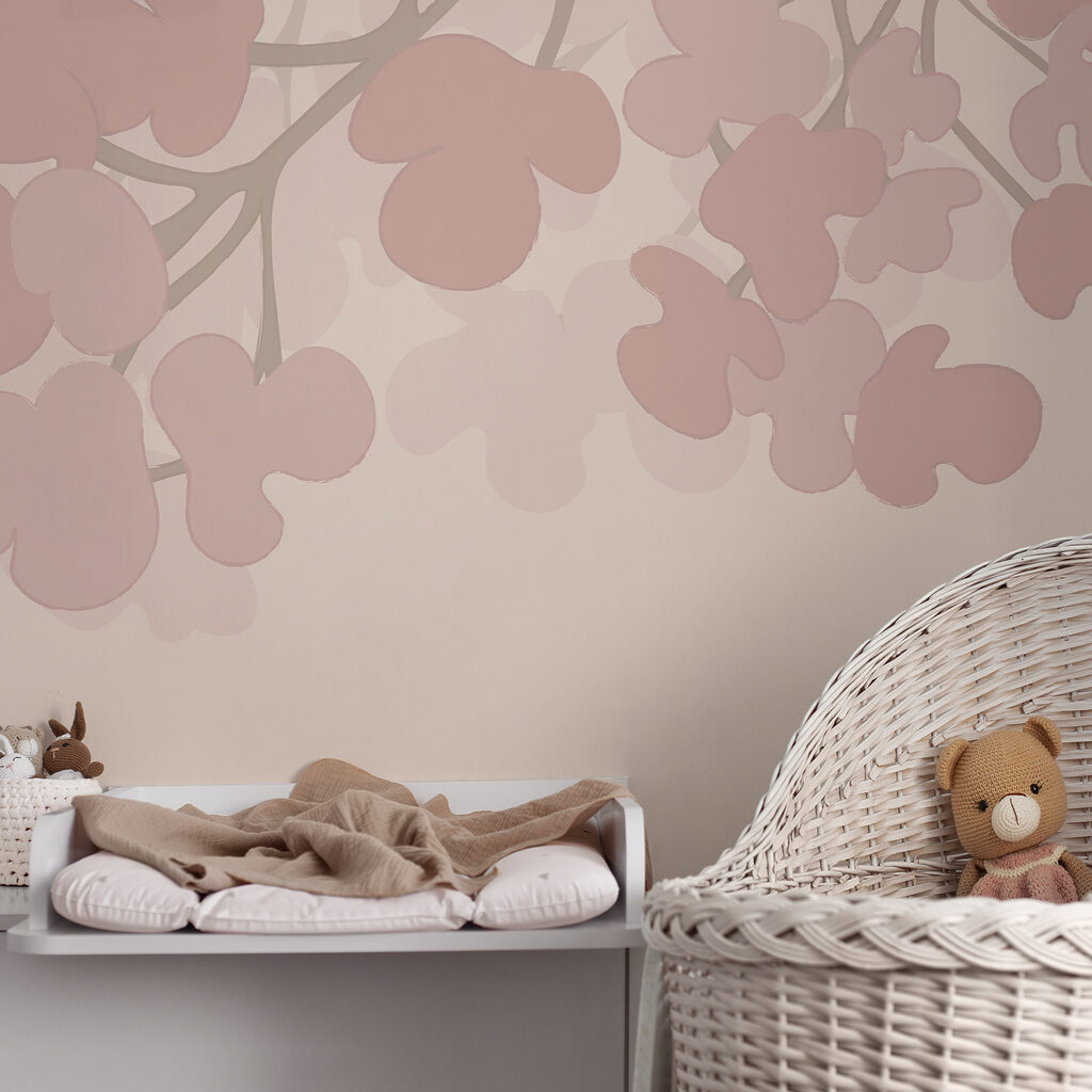 Fleurs roses sur fond blanc Fleurs roses sur fond blanc