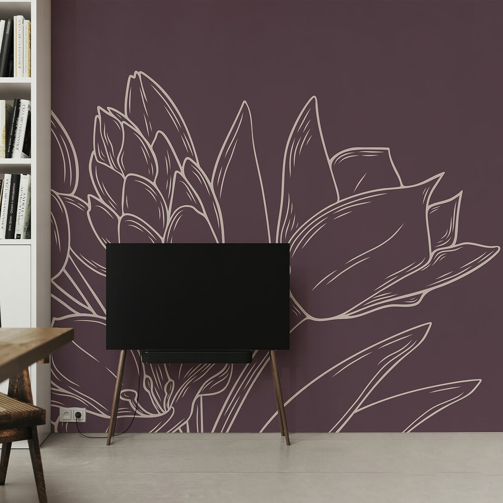 Fleurs délicates sur un fond riche Fleurs délicates sur un fond riche