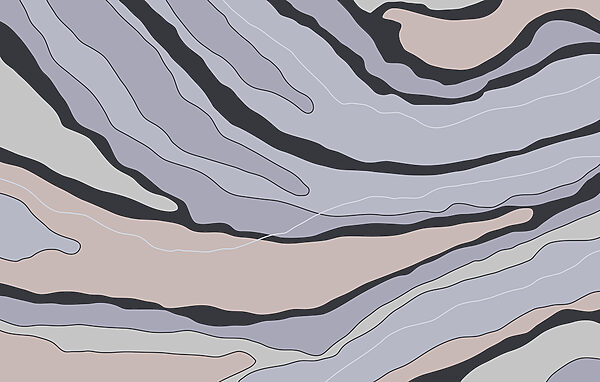 Lignes abstraites dans des couleurs douces Lignes abstraites dans des couleurs douces