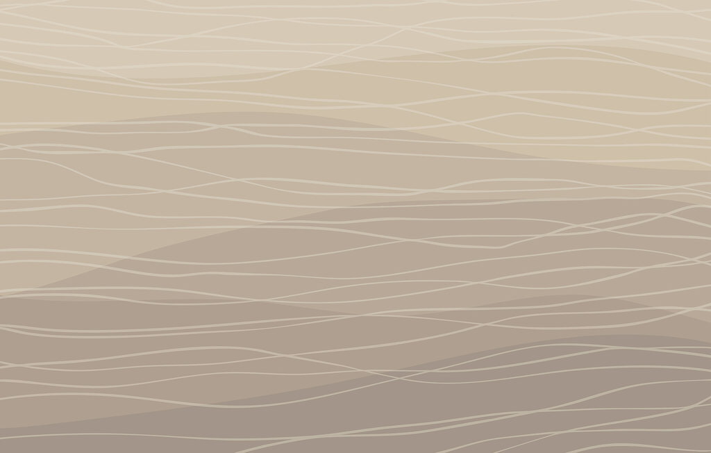 Lignes ondulées brunes et blanches Lignes ondulées brunes et blanches
