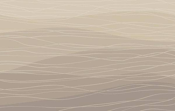 Lignes ondulées brunes et blanches Lignes ondulées brunes et blanches