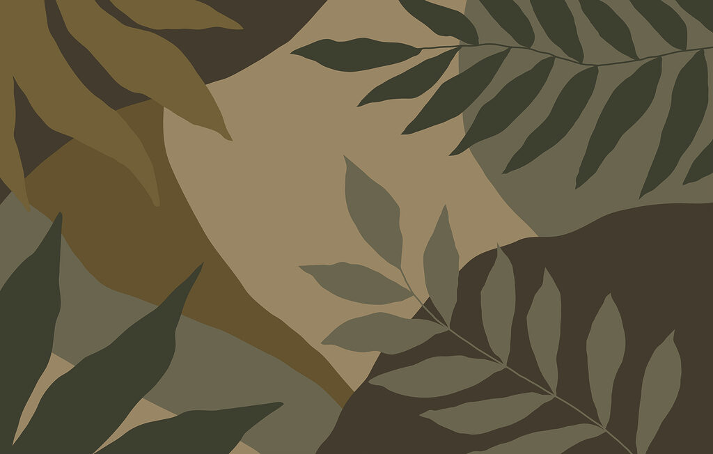 Image camouflée de feuilles Image camouflée de feuilles