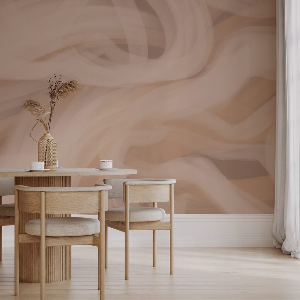 Vagues douces dans des tons chauds Vagues douces dans des tons chauds