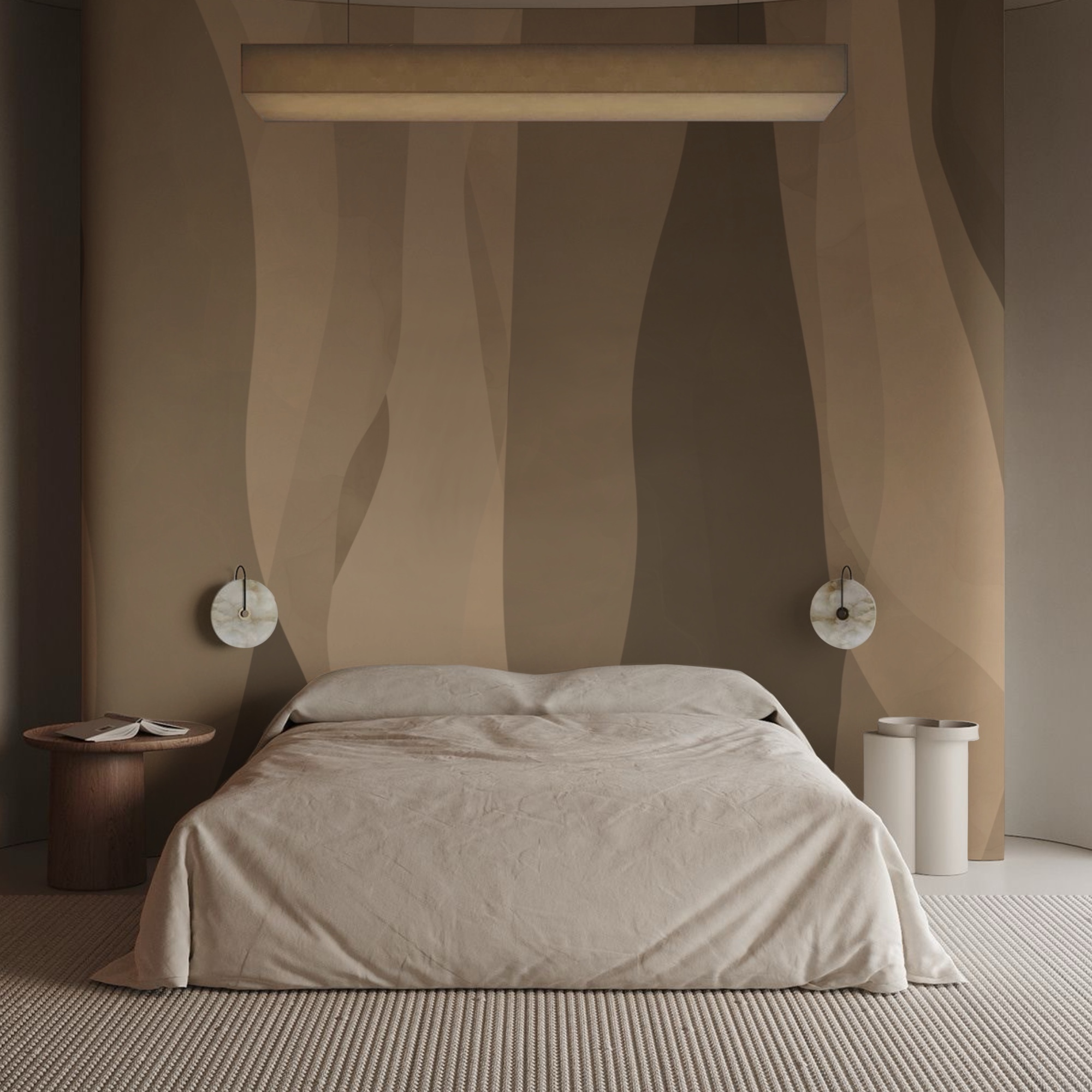 – ; Couches abstraites de tons terreux – ; Couches abstraites de tons terreux