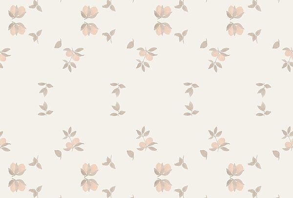 Motif de feuilles et de fleurs t00162p 600x406 - Motif de feuilles et de fleurs